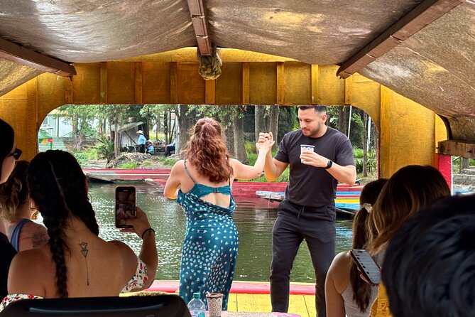 Xochimilco International boat party with open bar and tacos - Drinks, tacos, and snacks: the food plan that keeps people happy