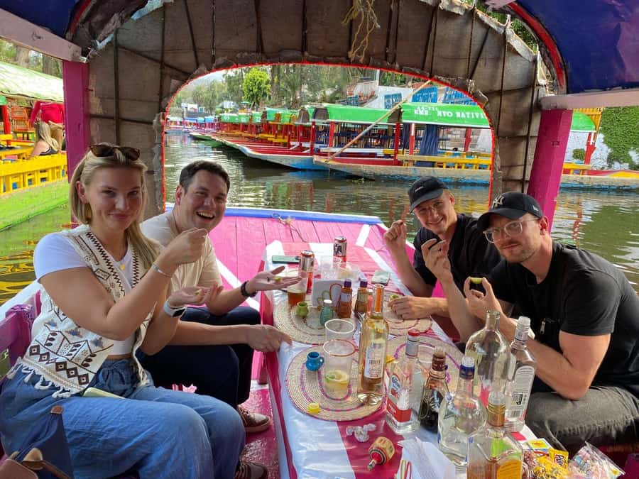 Xochimilco's Wild Side: Mezcal, Insects & Culture - Games, music, and Mexican slang: why the vibe stays fun